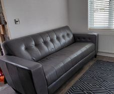 Leather sofa