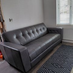 Leather sofa