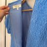 STUNNING DREAM Sister Jane Blue Textured Midi Dress with Crystal Starfish - Size L Image 3