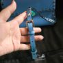 Valentino Rockstud Crossbody Shoulder Clutch Handbag in Blue Image 7