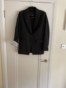 Black Single Breasted Blazer