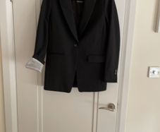 Black Single Breasted Blazer