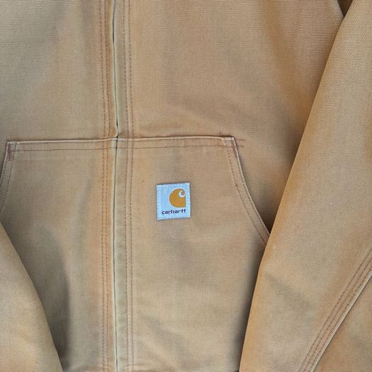 Old Carhartt workwear jacket mens Large
