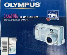 Olympus C-310 Zoom Camera - Retro Style