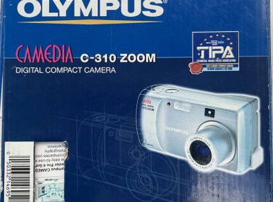 Olympus C-310 Zoom Camera - Retro Style