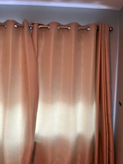 silk curtains