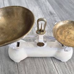 Vintage Weighing Scales and weights