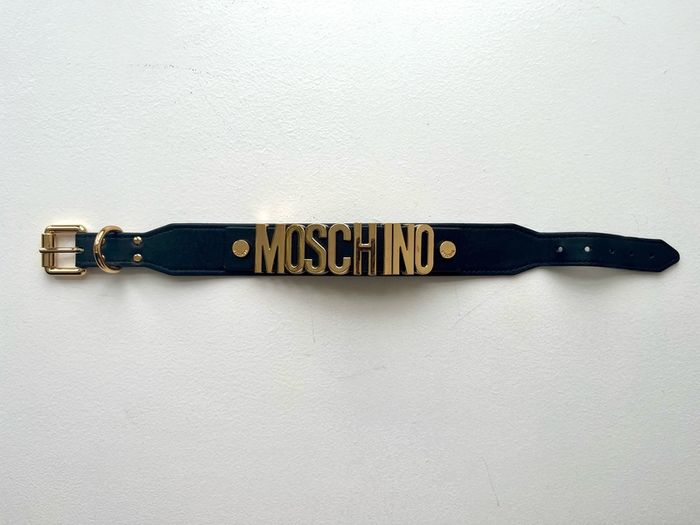 Moschino Dog Collar