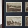 Framed Original Vintage Isle of Man Postcards 4 Coastal Views Image 4
