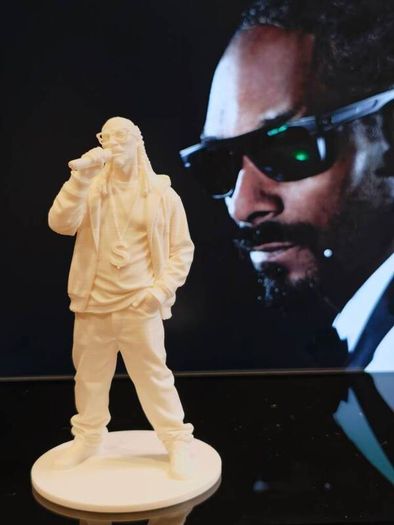 3D Printed Snoop Dogg figurine
