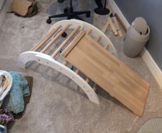 kids climbing frame and slide