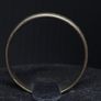 Vintage 9ct Gold Wedding Band Ring 375 Hallmarked Milgrain Edges Size 67 Image 5