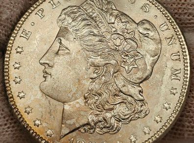 USA United States Silver 1882 Morgan Dollar Beautiful Uncirculated Lustrous Superb!