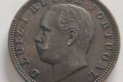 Portugal 20 Reis 1884. Luiz I