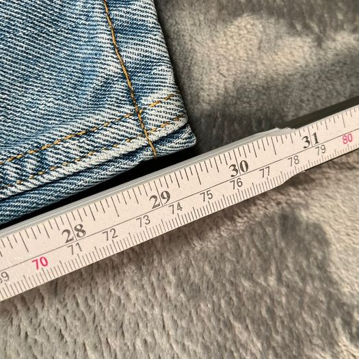 Levis 560 Mens Jeans W32 L30 Light Blue Denim Relaxed Fit Zip Fly