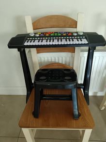 Child's Keyboard and Stool