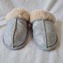ugg scuffette slippers Size 3 eu 36 silver in excellent condition Image 2