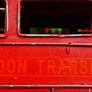 (12" long) London Evening News Oxford Diecast Vintage Model Double Decker Red Bus Image 3