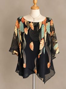 2XL Flowy Layered Top Never Worn