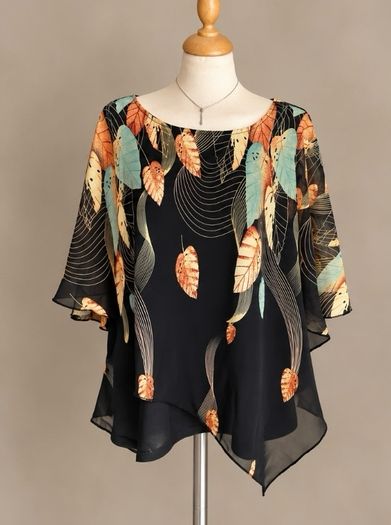 2XL Flowy Layered Top Never Worn