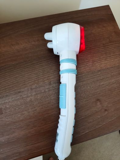Massage device with heater