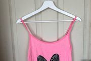 Girls Pink Daisy Duck vest
