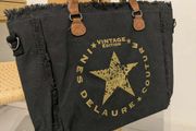 Canvas Tote Bag Black - BRAND NEW