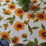 Tablecloth " Sunflowers" Round 140cm. Rectangular 140cm x 200,250, 280cm Image 2