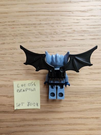 lego loc054 braptor, set legend of chima 70128