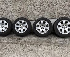 Audi/VW/Skoda/Seat 5x112 Alloy Wheels & Winter Tyres Set of 4 Audi A3 OEM Bridgestone Blizzak LM005