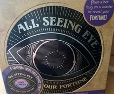 All Seeing Eye heat changing coasters
