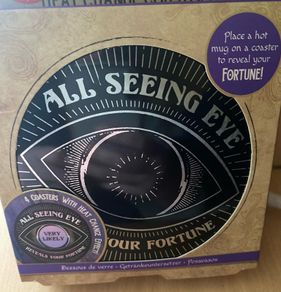All Seeing Eye heat changing coasters