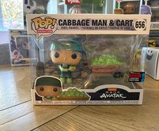 Cabbage Man and Cart Avatar the Last Airbender Funko Pop