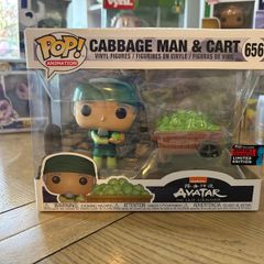 Cabbage Man and Cart Avatar the Last Airbender Funko Pop