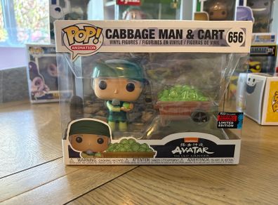 Cabbage Man and Cart Avatar the Last Airbender Funko Pop