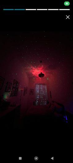 Nebula galaxy projector