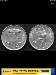 Malaysia 5 Sen coin