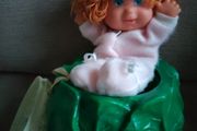Vintage Cabbage Patch Cauliflower Doll Effe Italy 1984