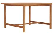 Garden Table 150x150x75 cm Solid Teak Wood