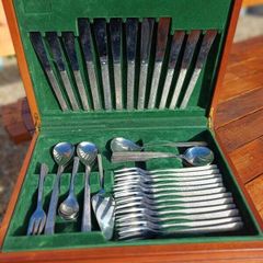 1960s Viners Stainless Steel Cutlery Set