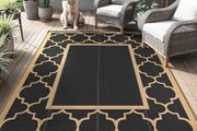 Outdoor Rug Garden Rugs Waterproof Reversible Plastic Carpet, Washable Large 240x300cm