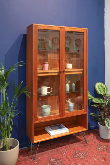 G Plan Fresco Fully Glazed Room Divider Unit