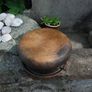 Antique copper Italian bed warmer, Planter Pot, Garden Throw Image 6