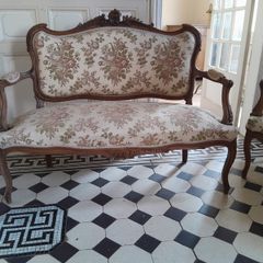 Antique French Louis XVI style sofa set