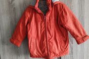 orange Jacket boy 98 cm with a hood