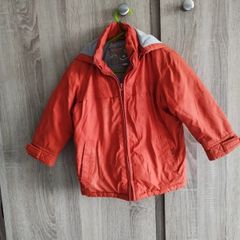 orange Jacket boy 98 cm with a hood