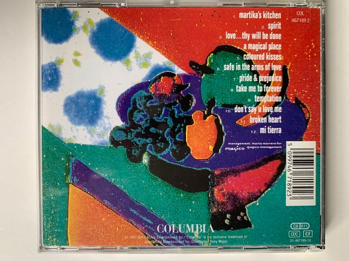 Martika [1991] Martika's Kitchen (CD Album)