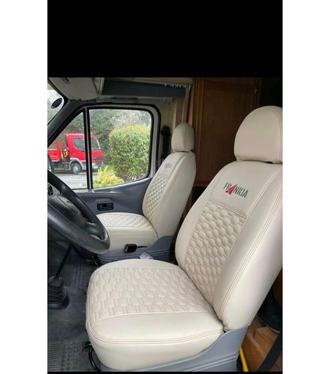 Ford Front seat  custom leather cover