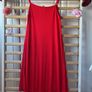 Red asos size 12 cami style T-shirt dress Image 3
