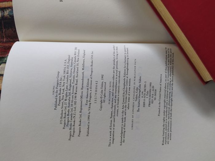 1st American edition,the heather blazing